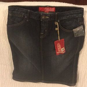 Guess denim mini skirt
